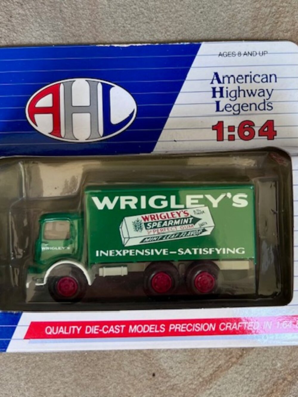 AHD American Highway Legends 1:64 Wrigley's Spearmint Die-Cast Truck